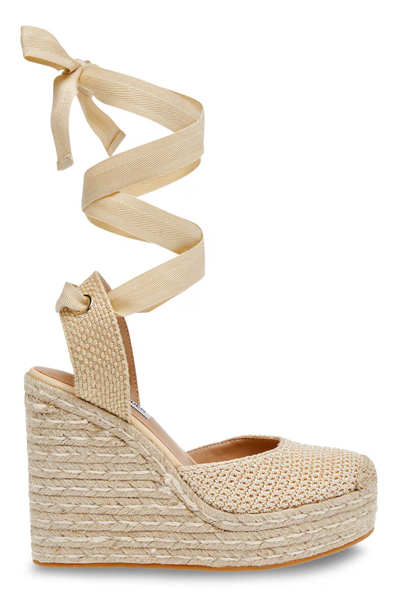 Steve Madden Полускосени сандали Светло бежово