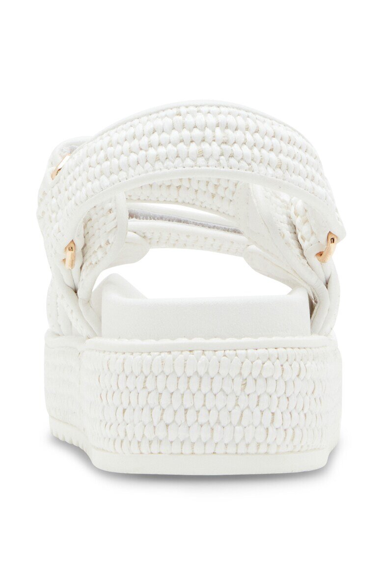 Steve Madden Сандали Bigmona с равна платформа и велкро Бял
