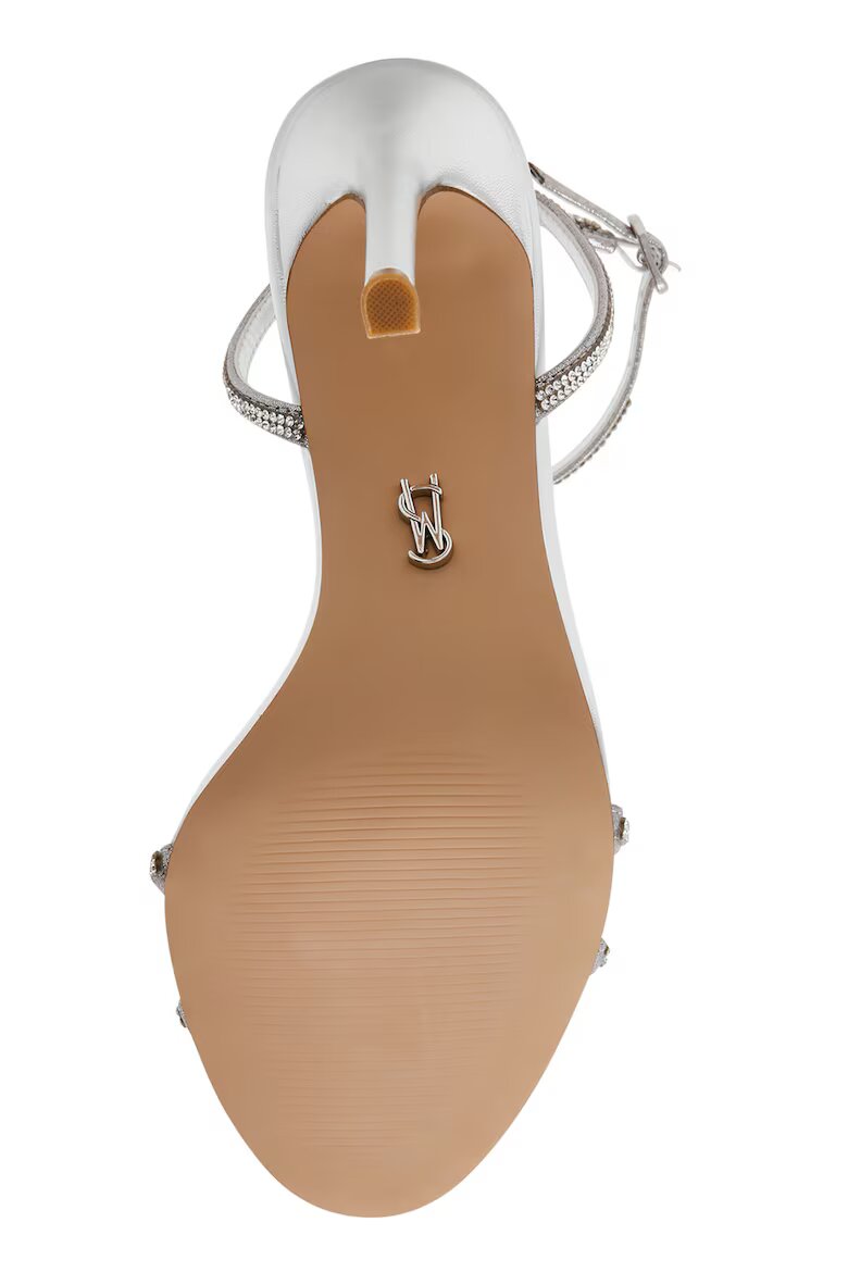 Steve Madden Сандали Jypsey с декоративни камъни Сребрист