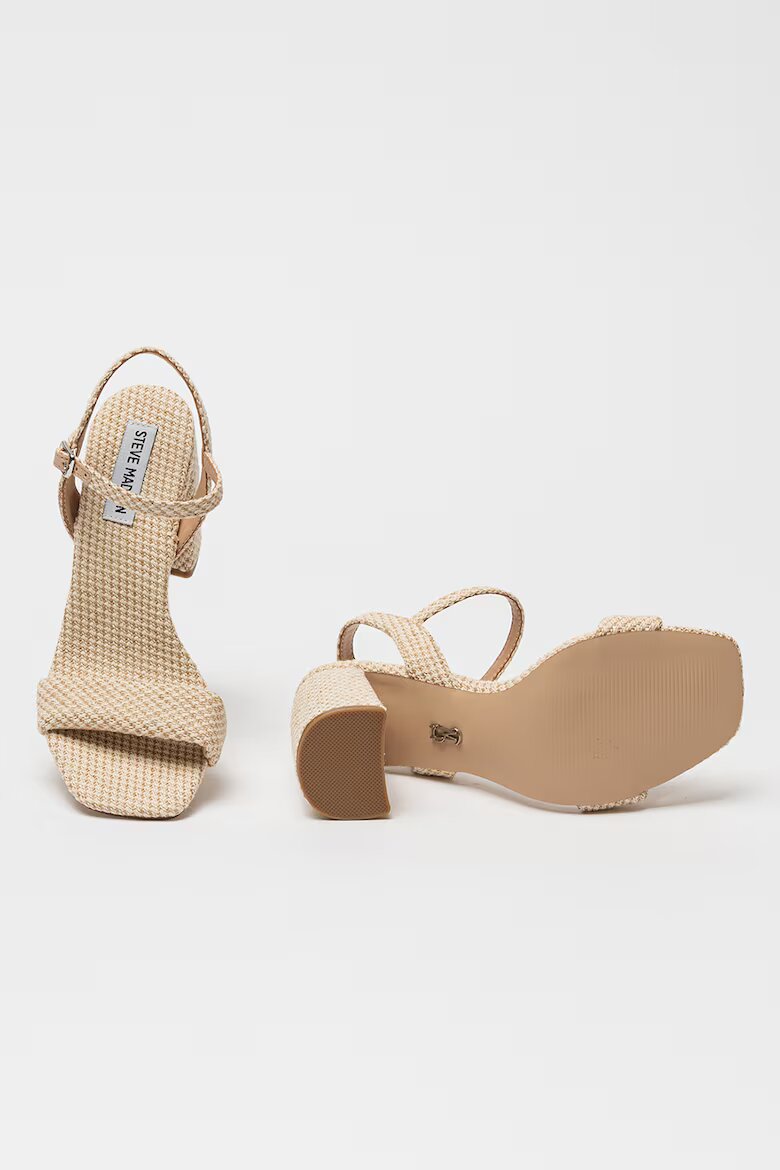 Steve Madden Сандали от кожа и еко кожа Слонова кост/Бежов