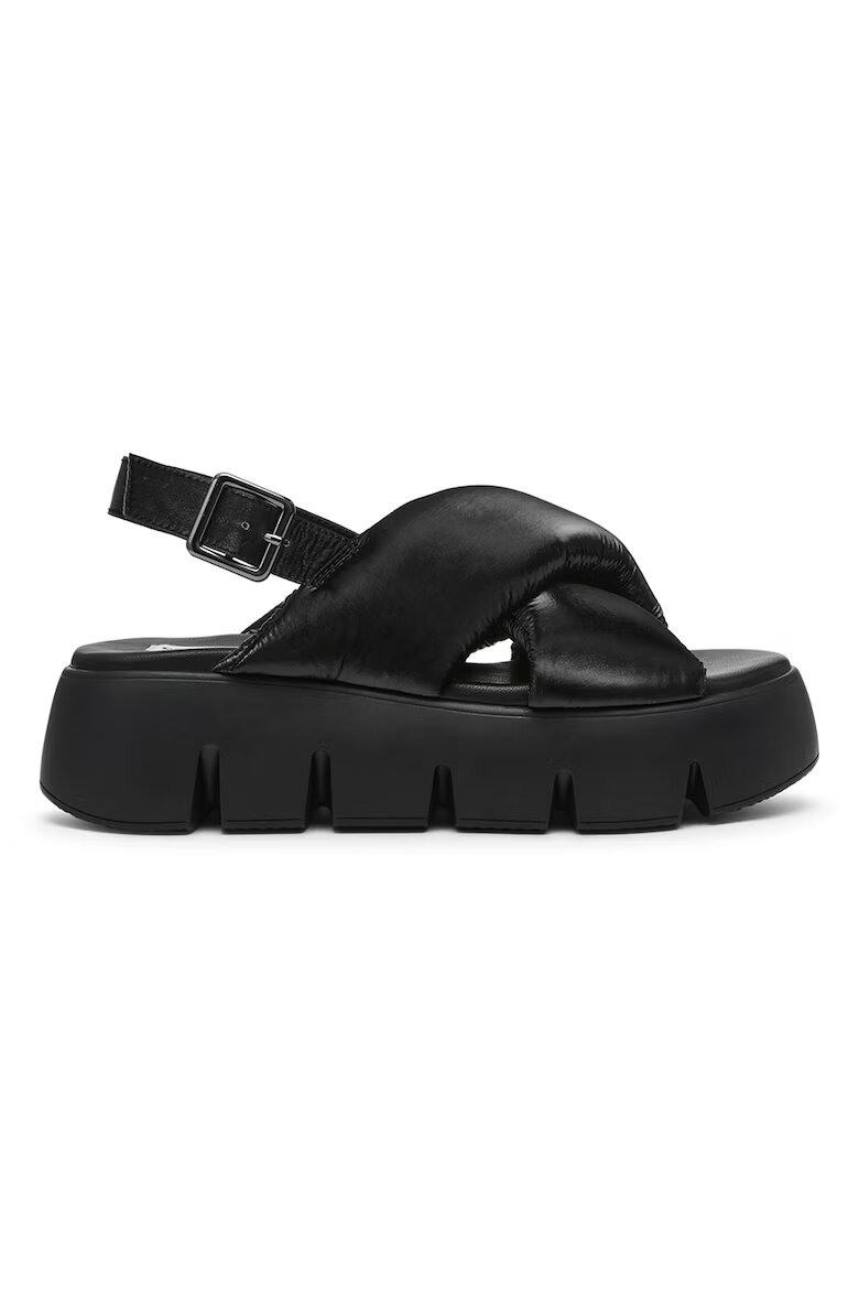Steve Madden Сандали с равна платформа и тока Черен