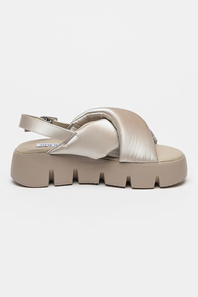 Steve Madden Сандали с равна платформа и тока Сив