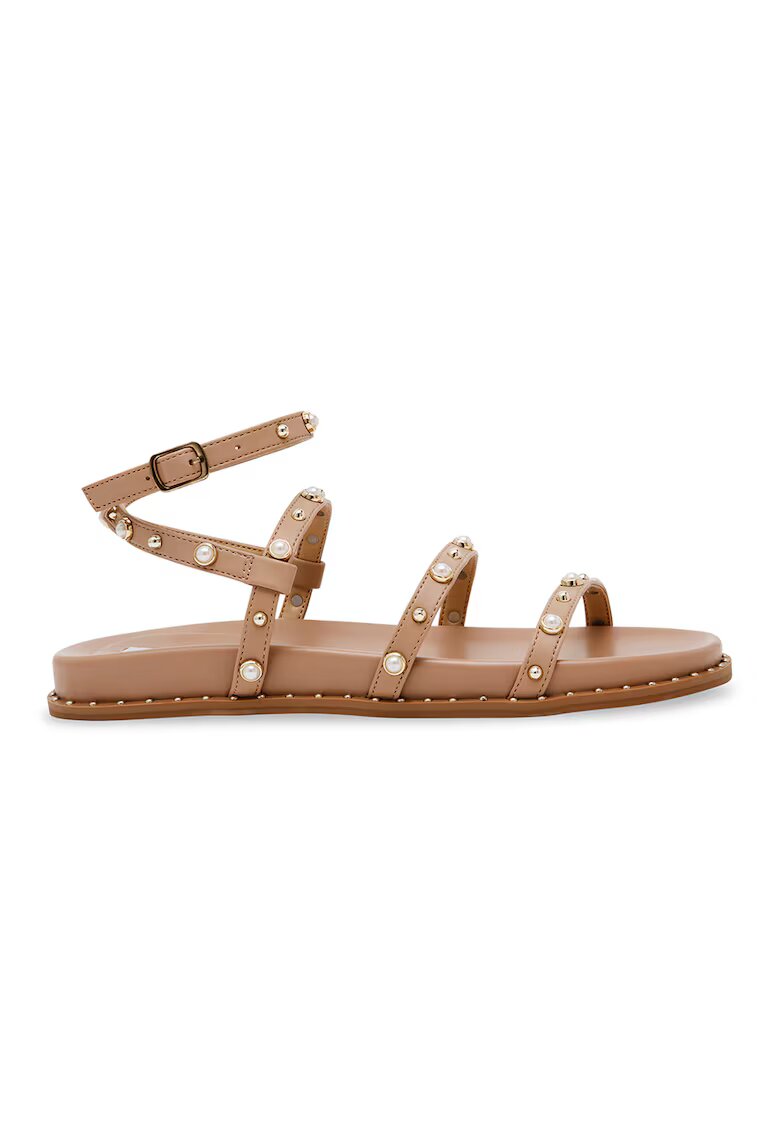 Steve Madden Сандали с тънки каишки - Тъмнокафяв