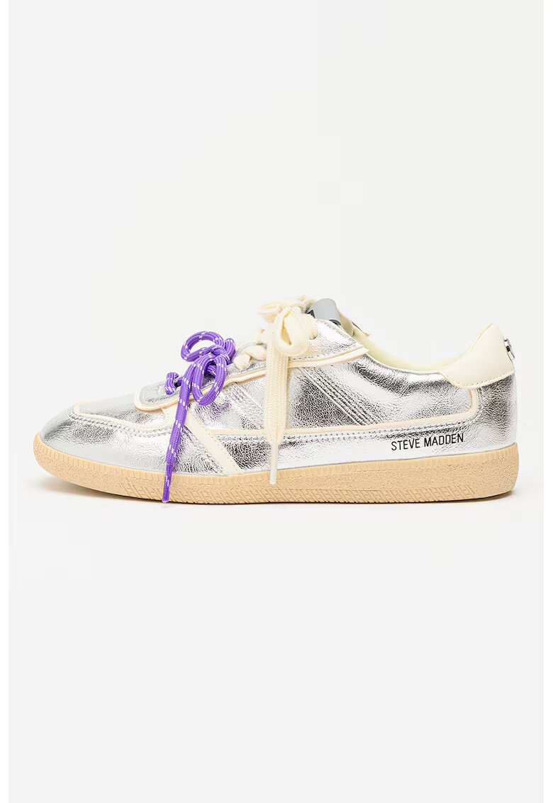 Steve Madden Спортни обувки Augustine - Слонова кост/Сребрист
