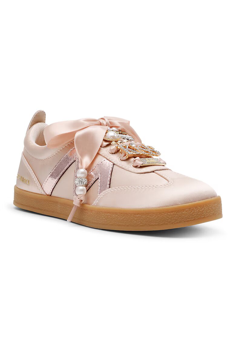 Steve Madden Спортни обувки Degree със сатиниран ефект Пастелнорозов