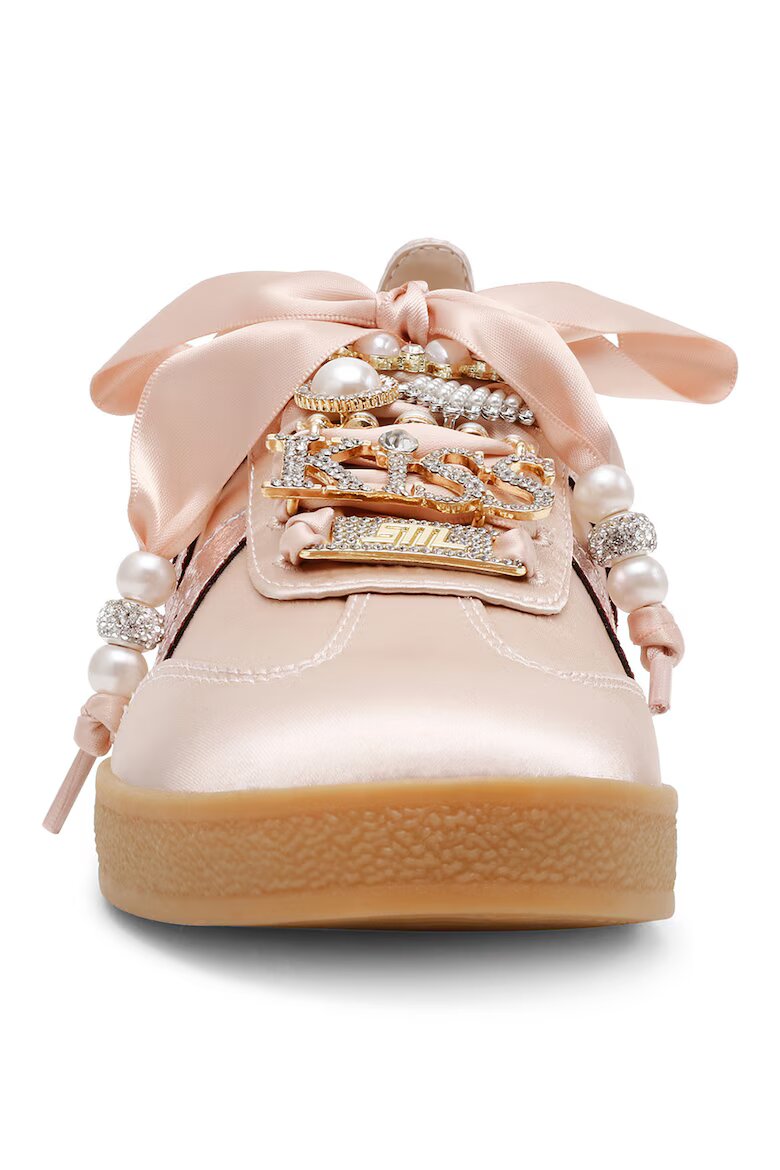 Steve Madden Спортни обувки Degree със сатиниран ефект Пастелнорозов