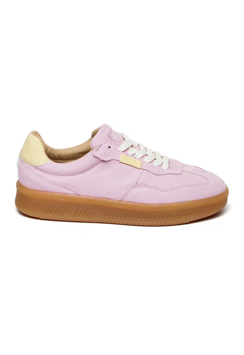 Steve Madden Спортни обувки Euphoria с връзки - Бледа лила