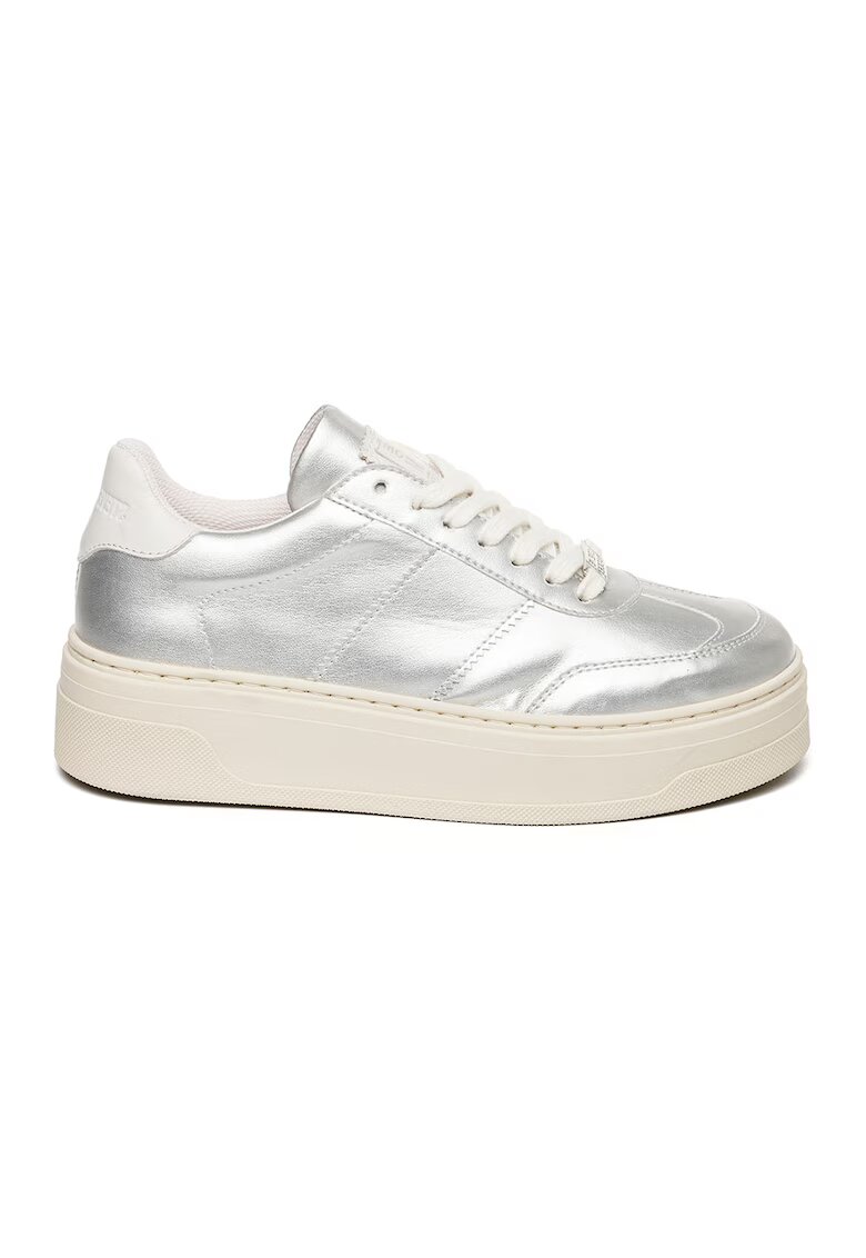 Steve Madden Спортни обувки Moxy с платформа - Оранжев/Фуксия/Прашно розово