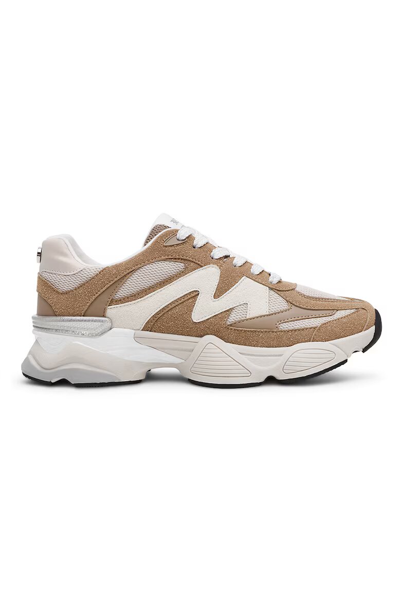 Steve Madden Спортни обувки Speeder с връзки Карамел/Мръснобял