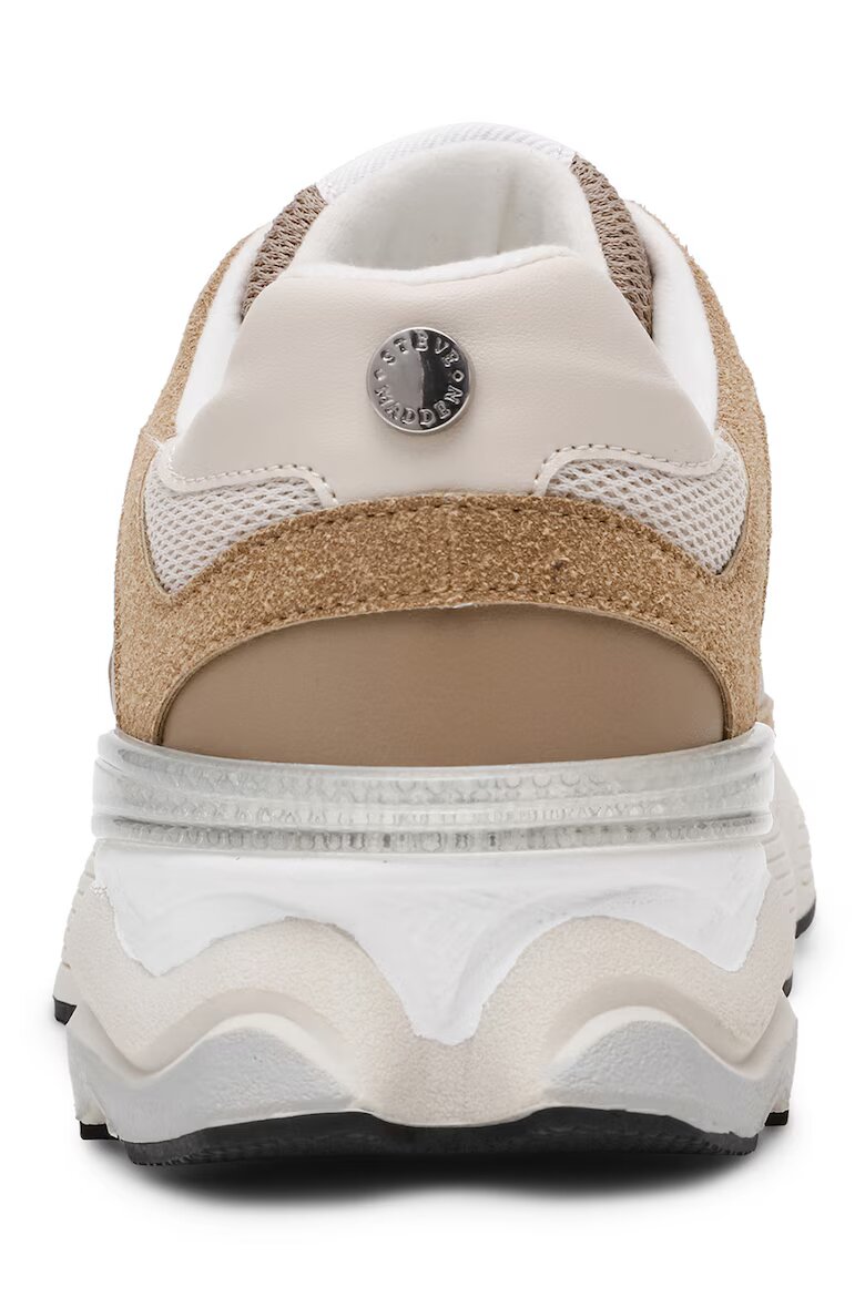 Steve Madden Спортни обувки Speeder с връзки Карамел/Мръснобял