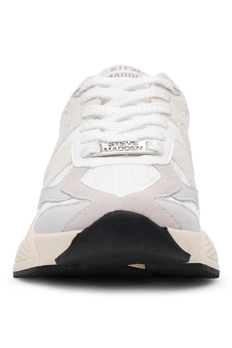 Steve Madden Спортни обувки Speeder с връзки Мръснобял