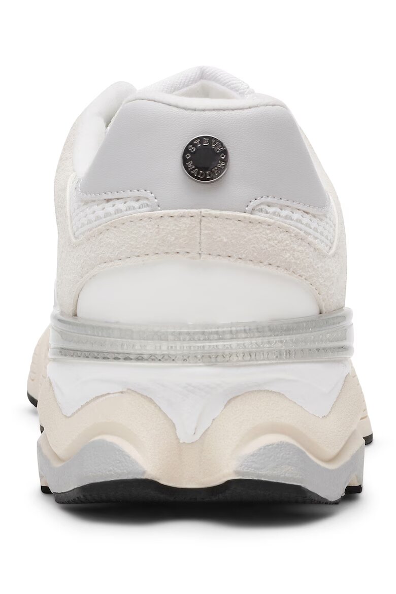 Steve Madden Спортни обувки Speeder с връзки Мръснобял