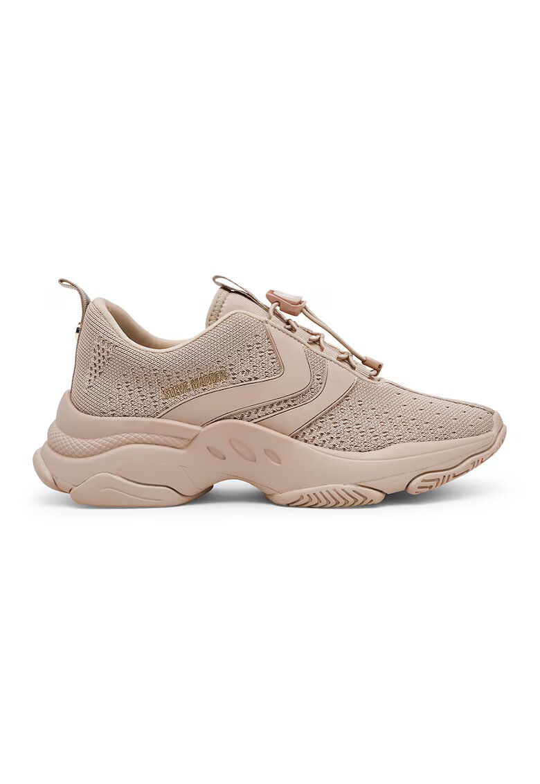 Steve Madden Текстилни спортни обувки с масивна подметка - Светло кафяво