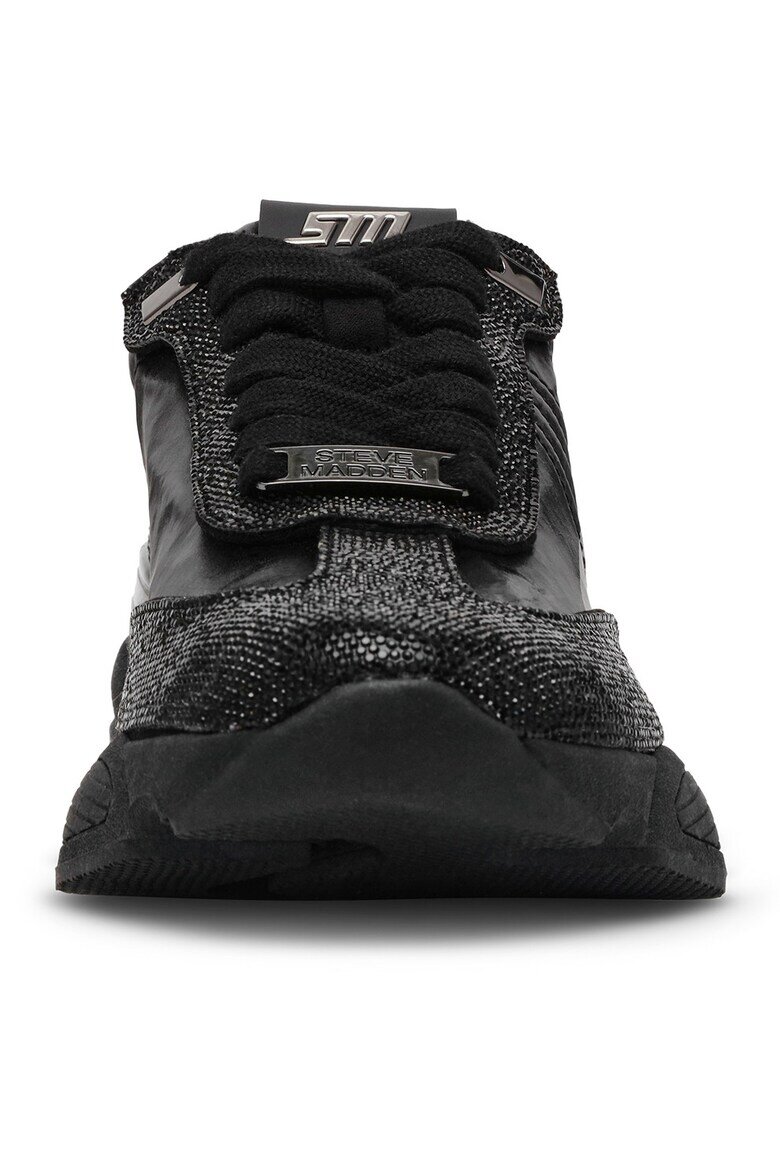 Steve Madden Текстилни спортни обувки Setback-R Черен/Сив