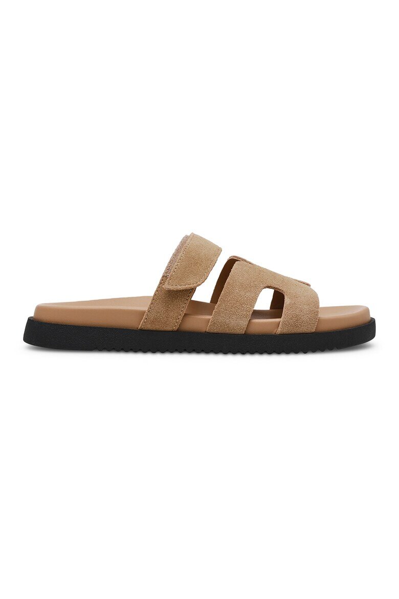 Steve Madden Велурени чехли Missile с велкро