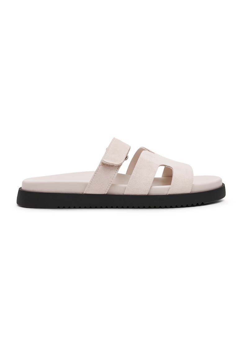 Steve Madden Велурени чехли Missile с велкро