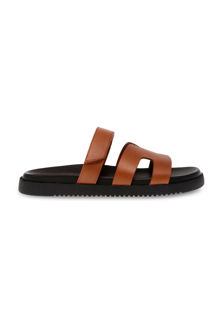 Steve Madden Велурени чехли Missile с велкро