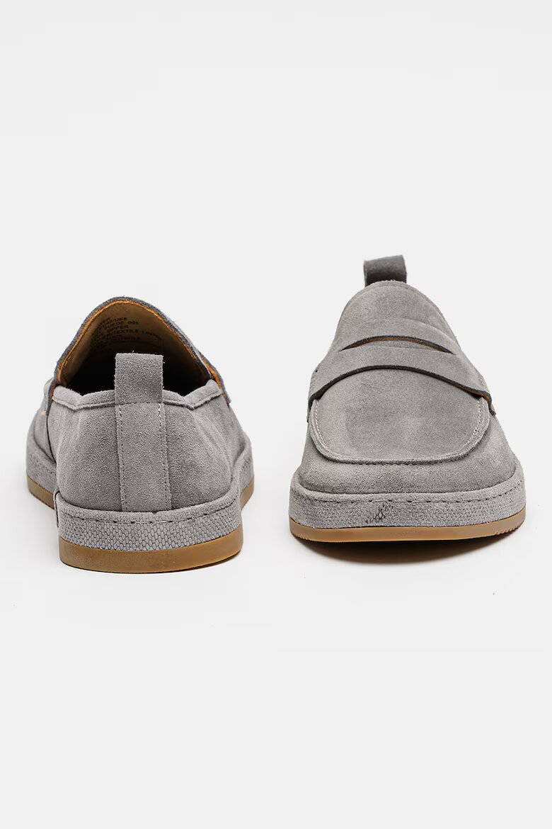 Steve Madden Велурени мокасини Answer Сив
