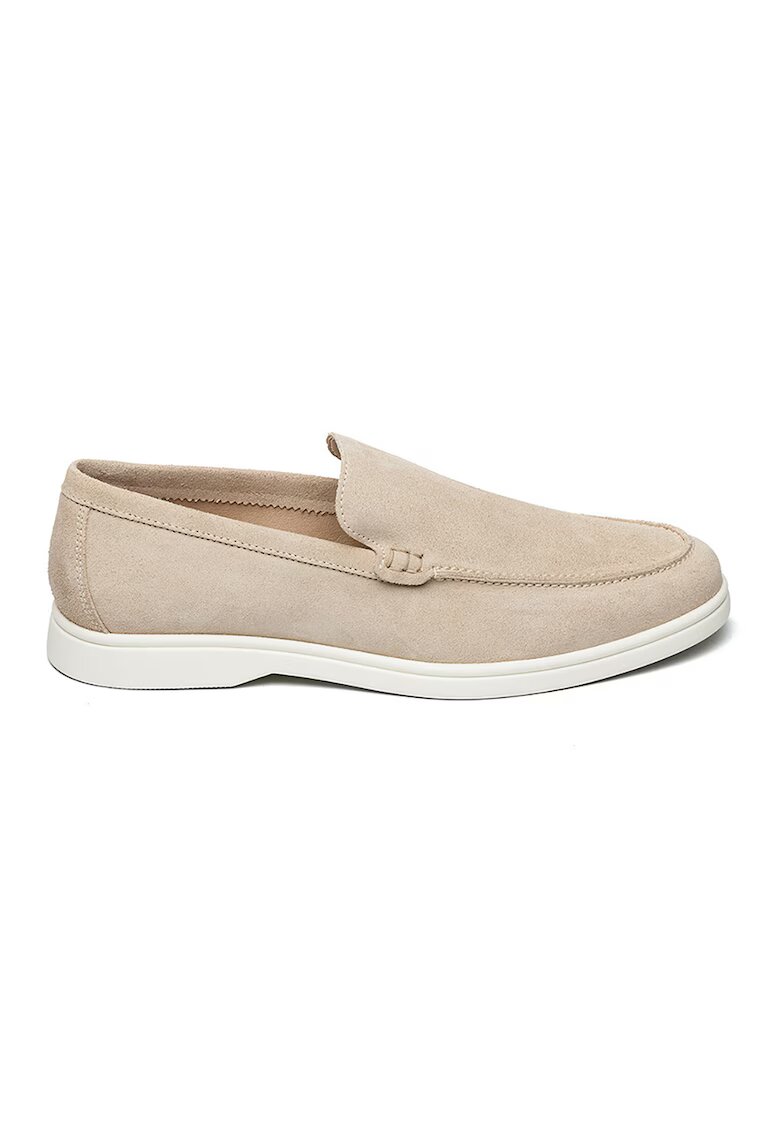 Steve Madden Велурени мокасини - Крем