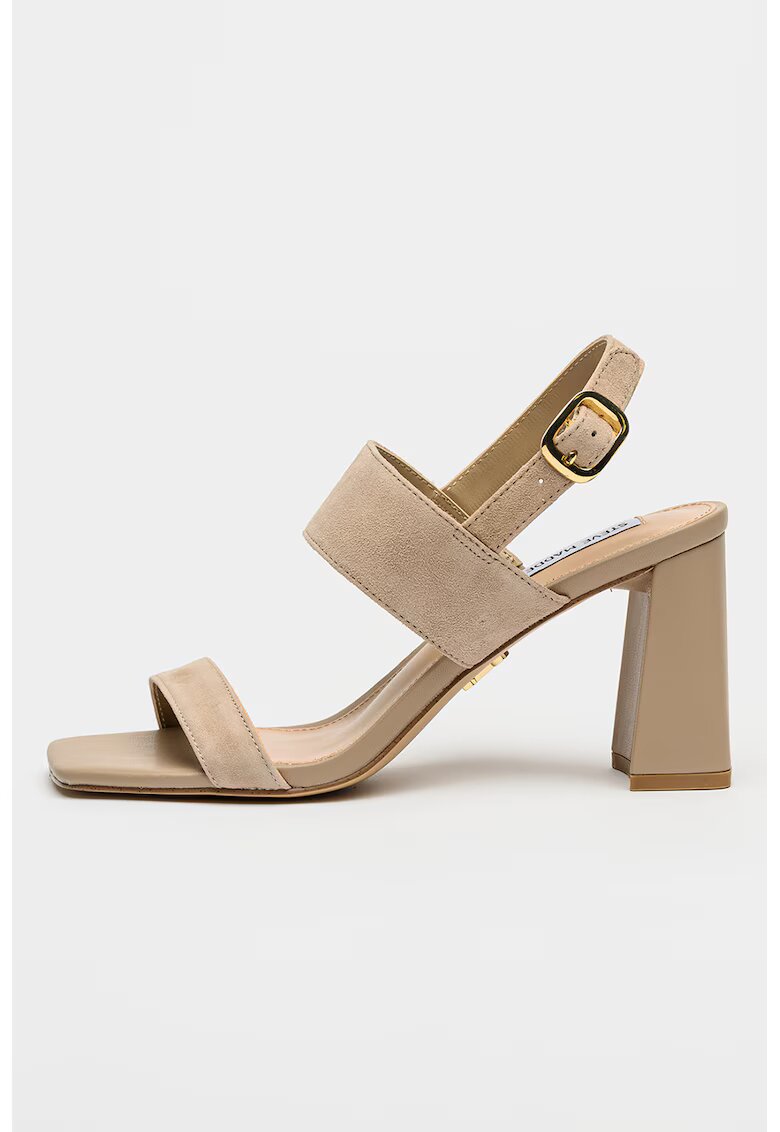 Steve Madden Велурени сандали Wendie с квадратен връх