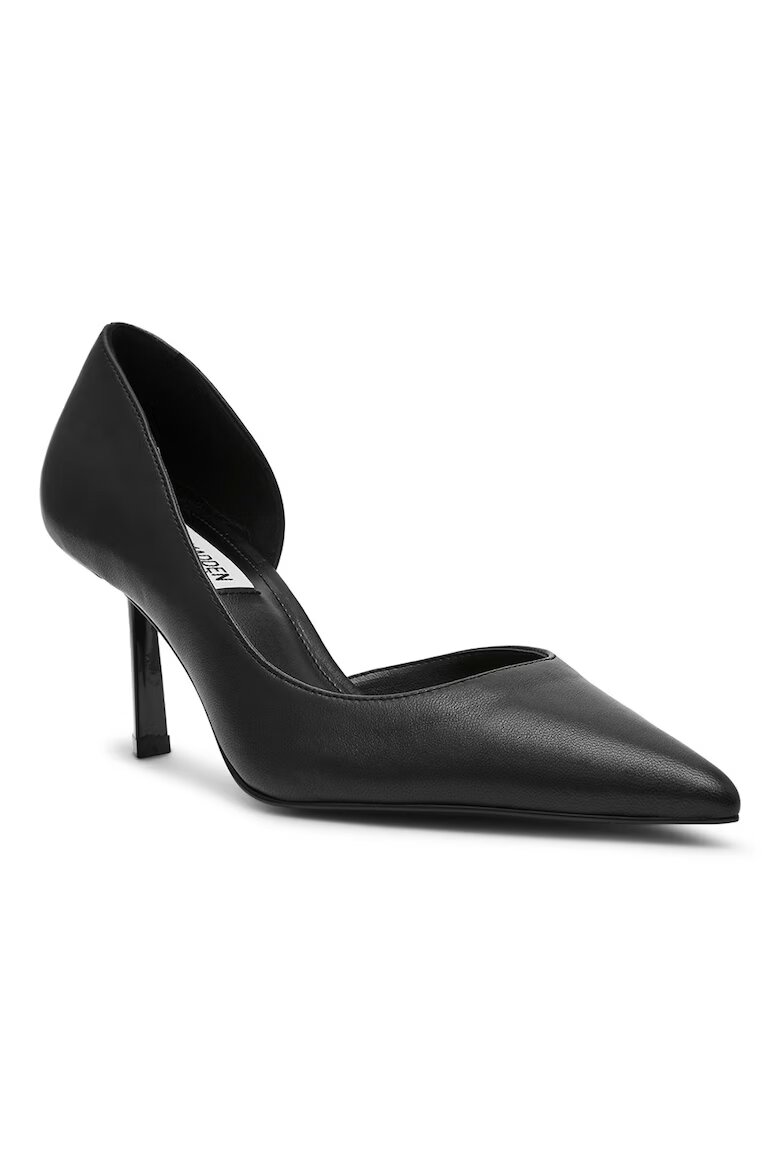 Steve Madden Заострени кожени обувки Черен
