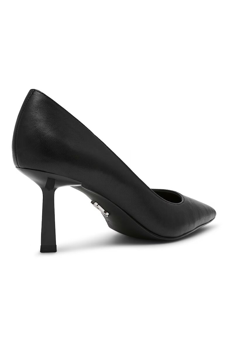 Steve Madden Заострени кожени обувки Черен