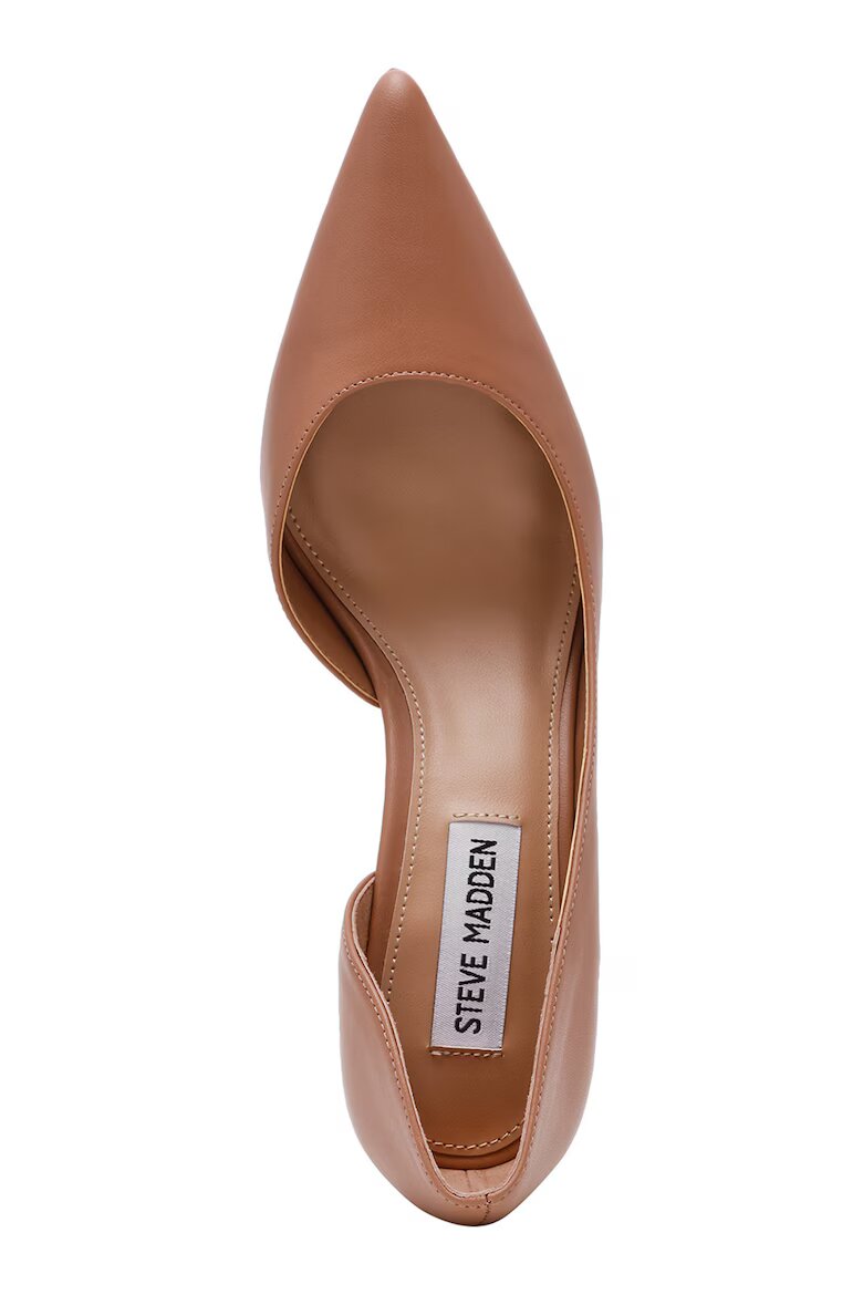Steve Madden Заострени кожени обувки Розова сьомга