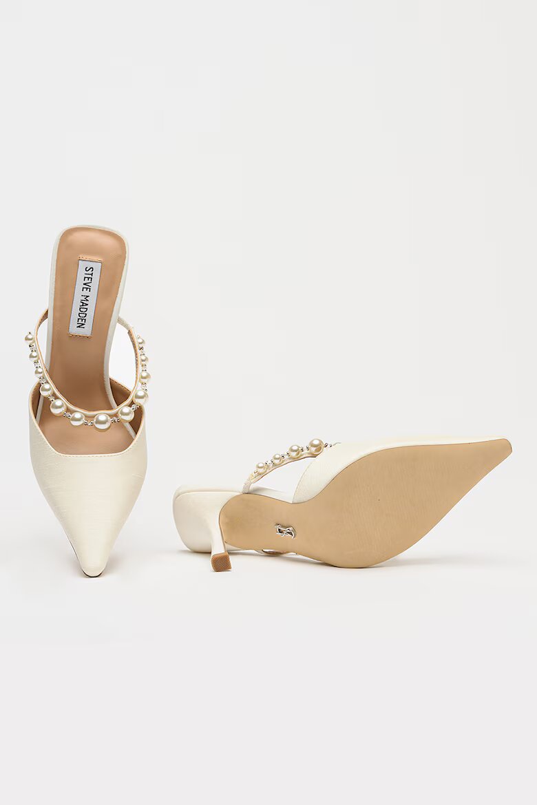 Steve Madden Заострени обувки Brecki със синтетика Мръснобял