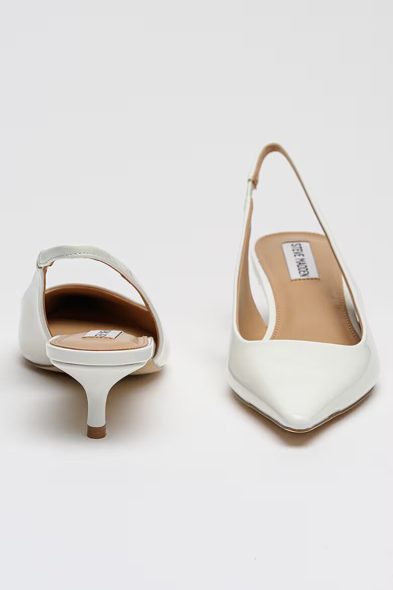 Steve Madden Заострени обувки Kari от еко кожа Бял
