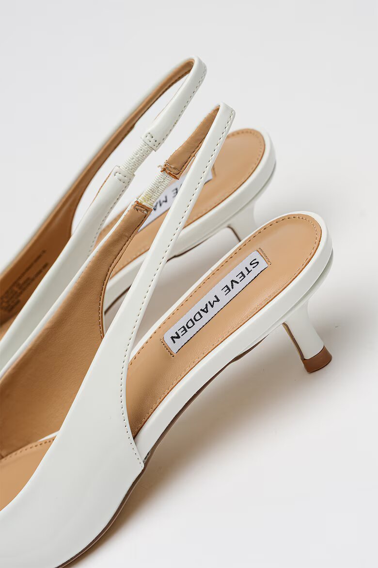 Steve Madden Заострени обувки Kari от еко кожа Бял