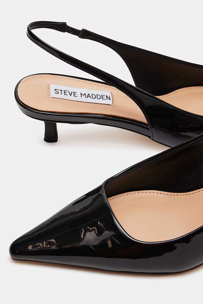 Steve Madden Заострени обувки Kari с отворена пета Черен