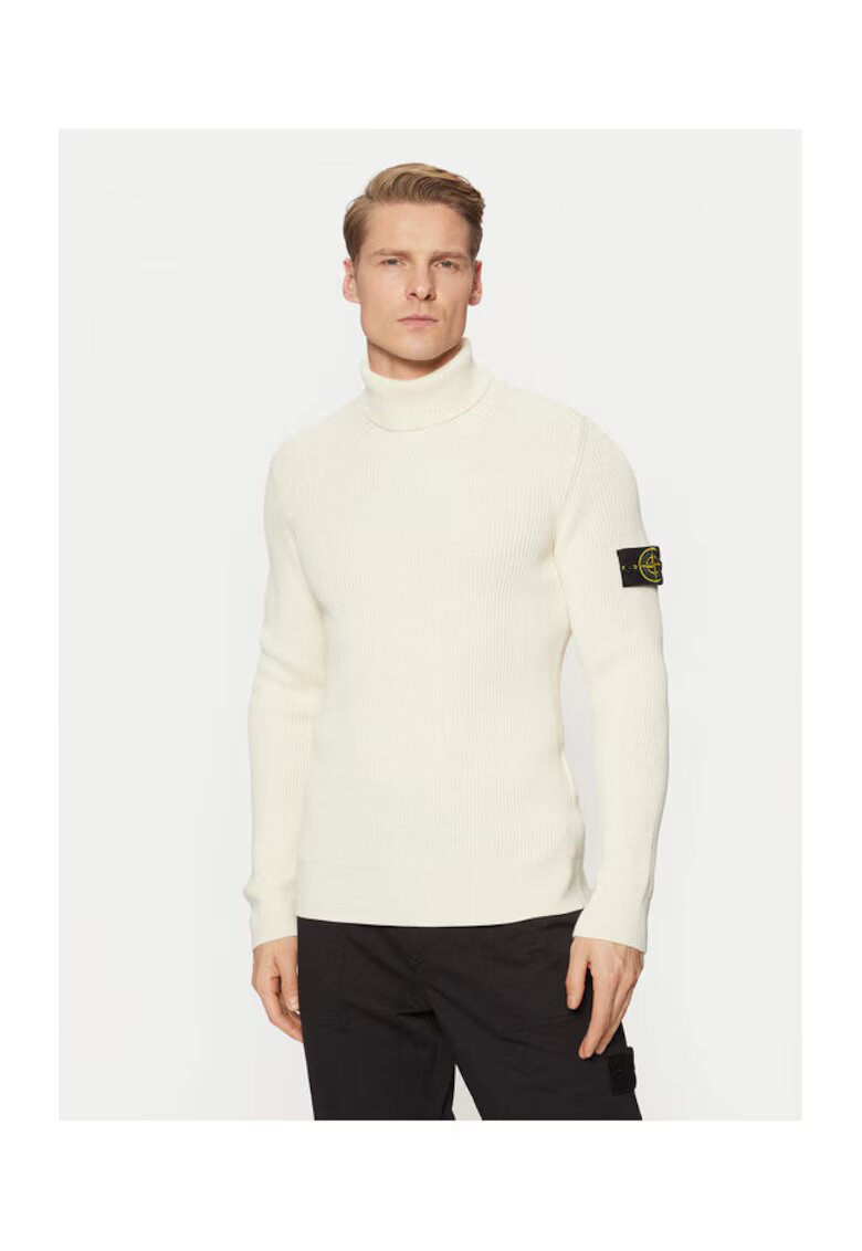 STONE ISLAND Мъжки пуловер - 100% памук