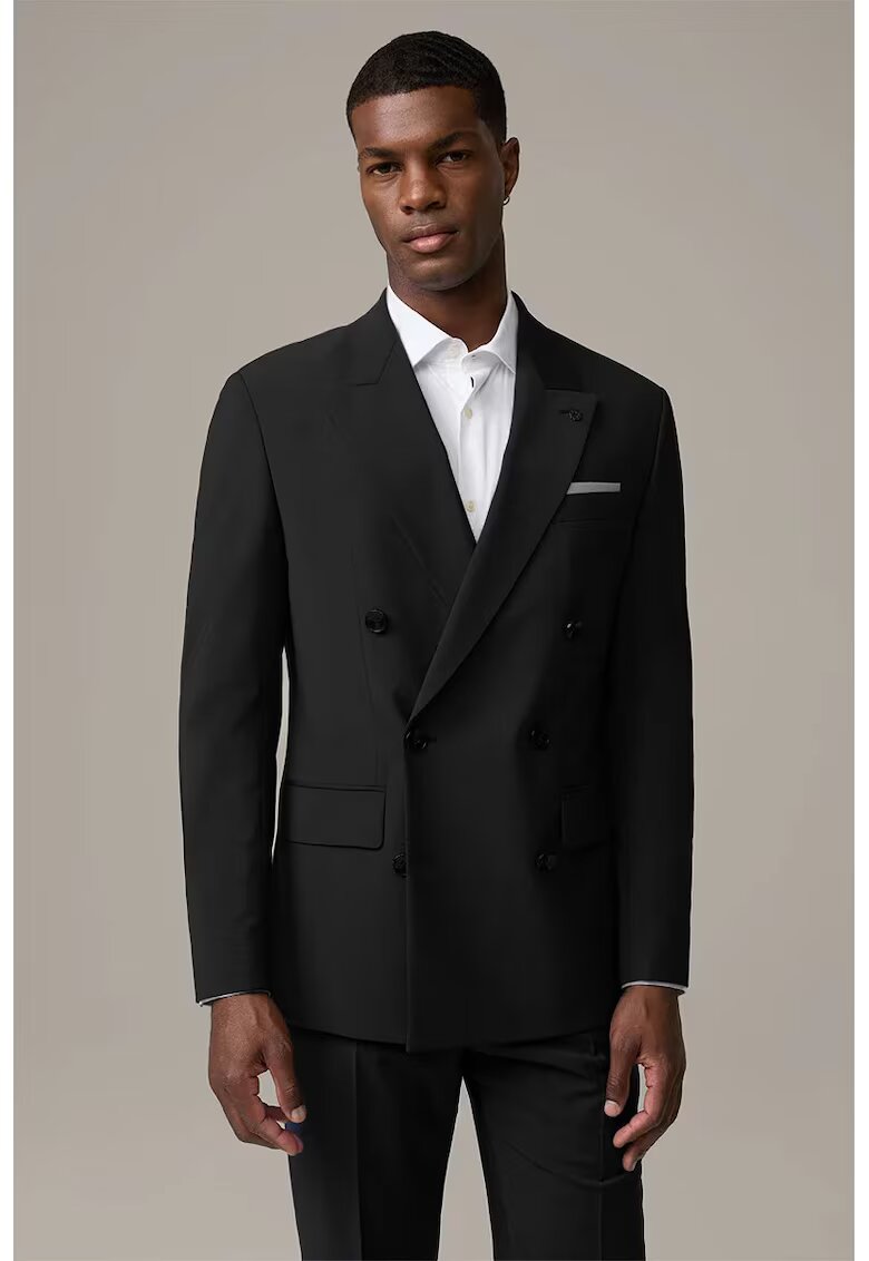 Strellson Сако regular fit на две редици копчета