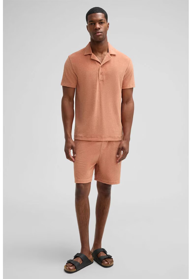 Strellson Тениска Regular Fit с поло яка 30046093 - Оранжев
