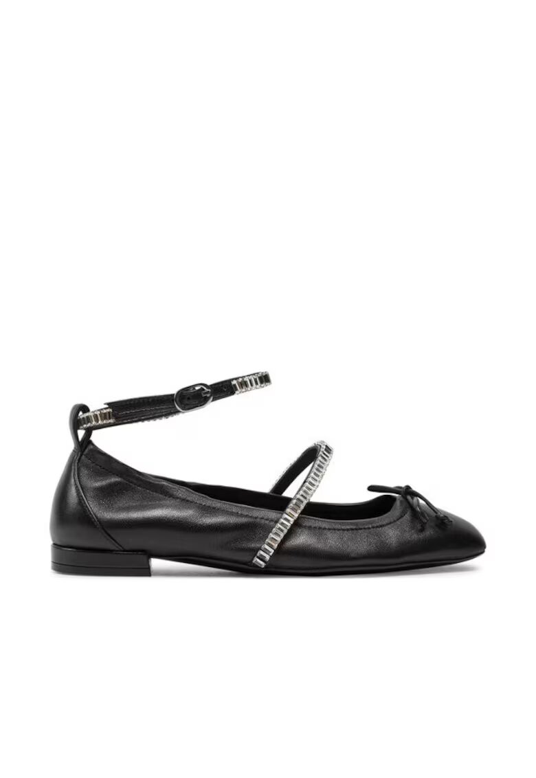 Stuart Weitzman Балерини 304381669 - Естествена кожа - Черни