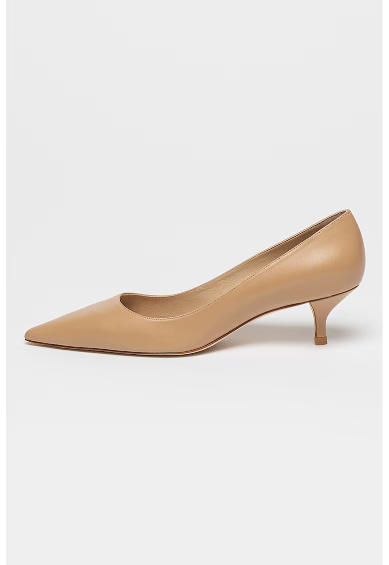 Stuart Weitzman Кожени обувки с котешки ток
