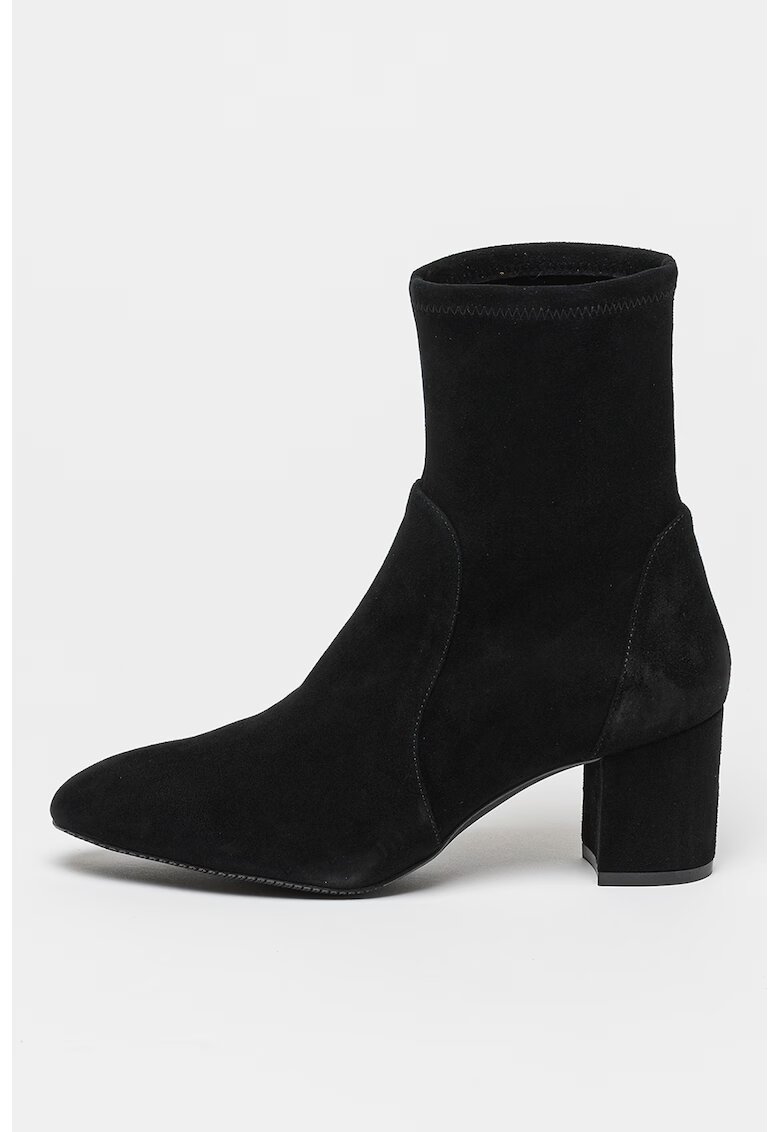Stuart Weitzman Велурени боти Yuliana 60