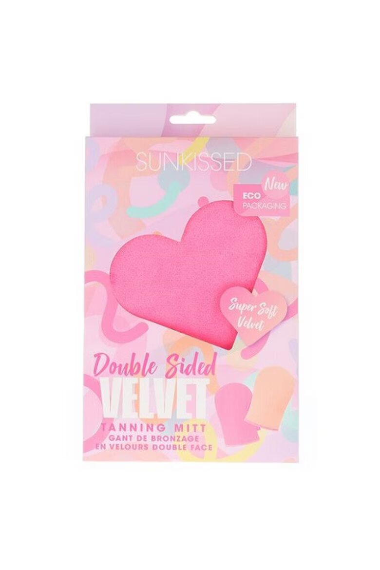 Sunkissed Бронзиращ апликатор Double Sided Velvet Pink