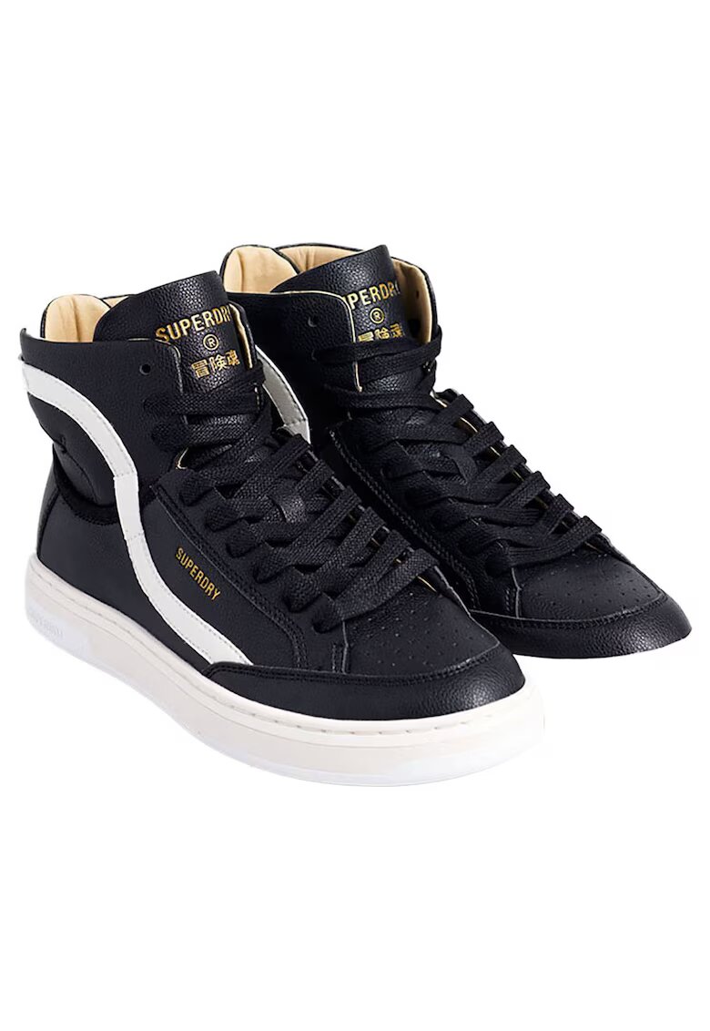 Superdry  Co Маратонки - Superdry Vegan Basket Lux - черни - Черен