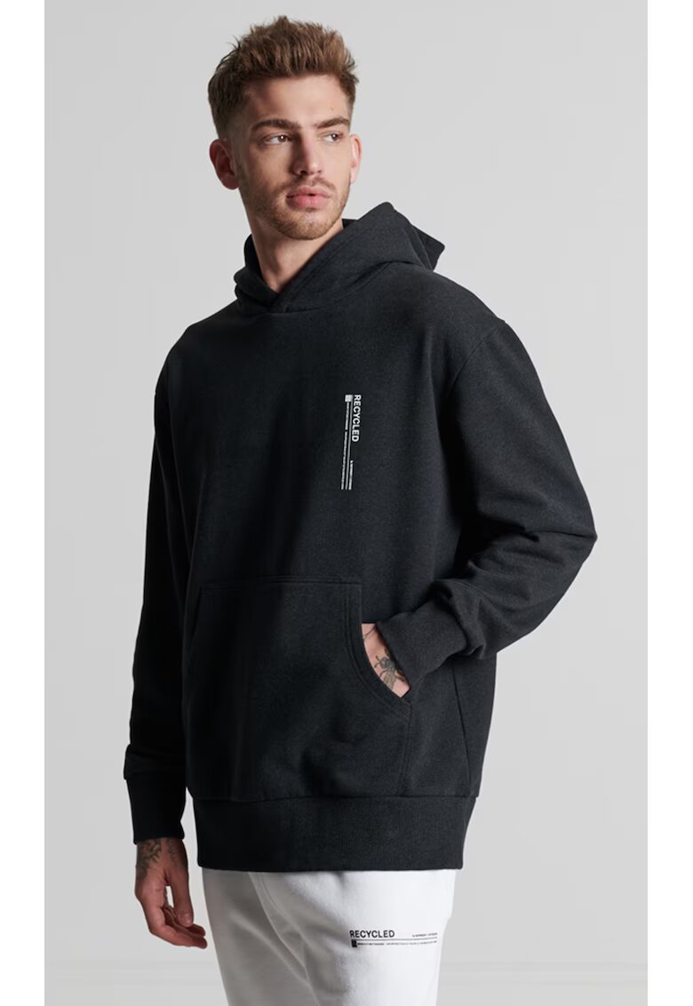Superdry  Co Мъжко худи - Superdry - Памук-Черен