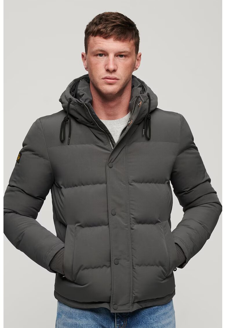 Superdry  Co Ватирано зимно яке Everest с качулка