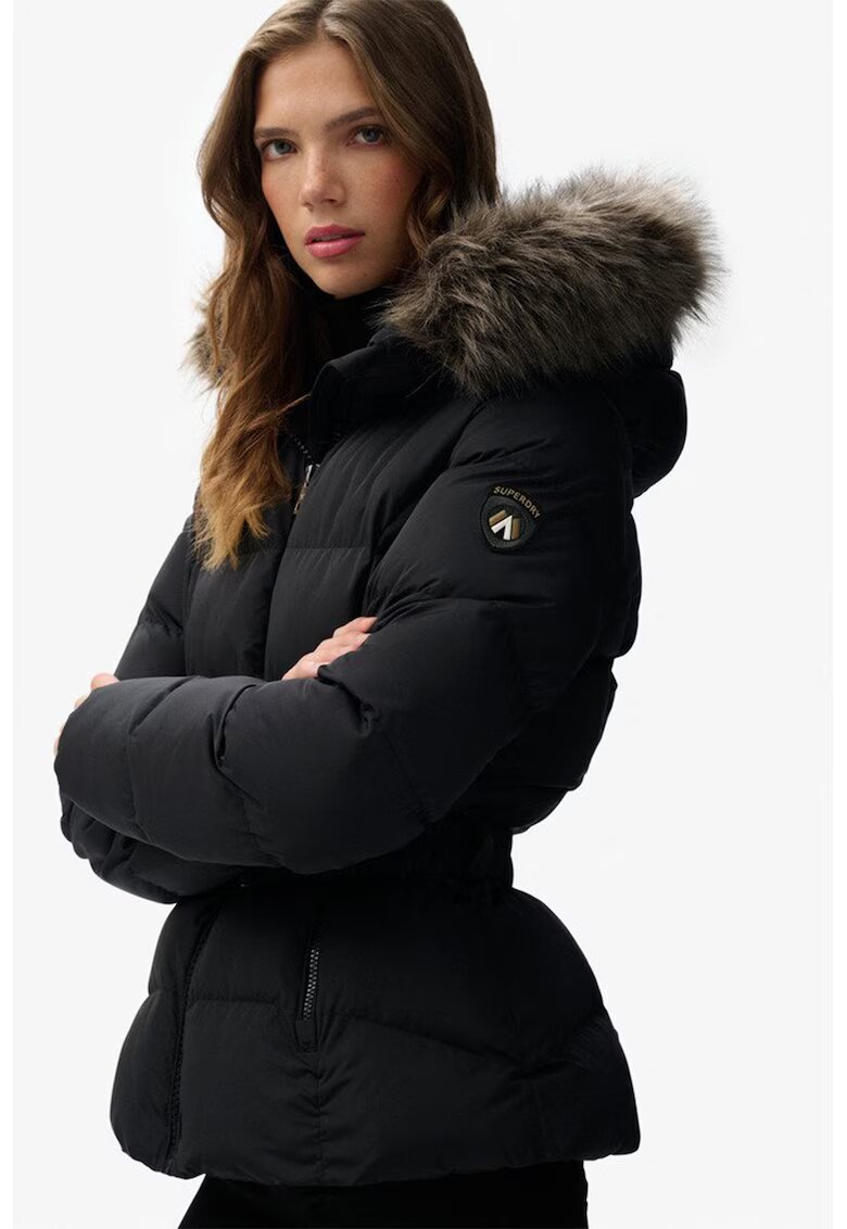 Superdry  Co Зимно яке Fuji с колан и еко пух