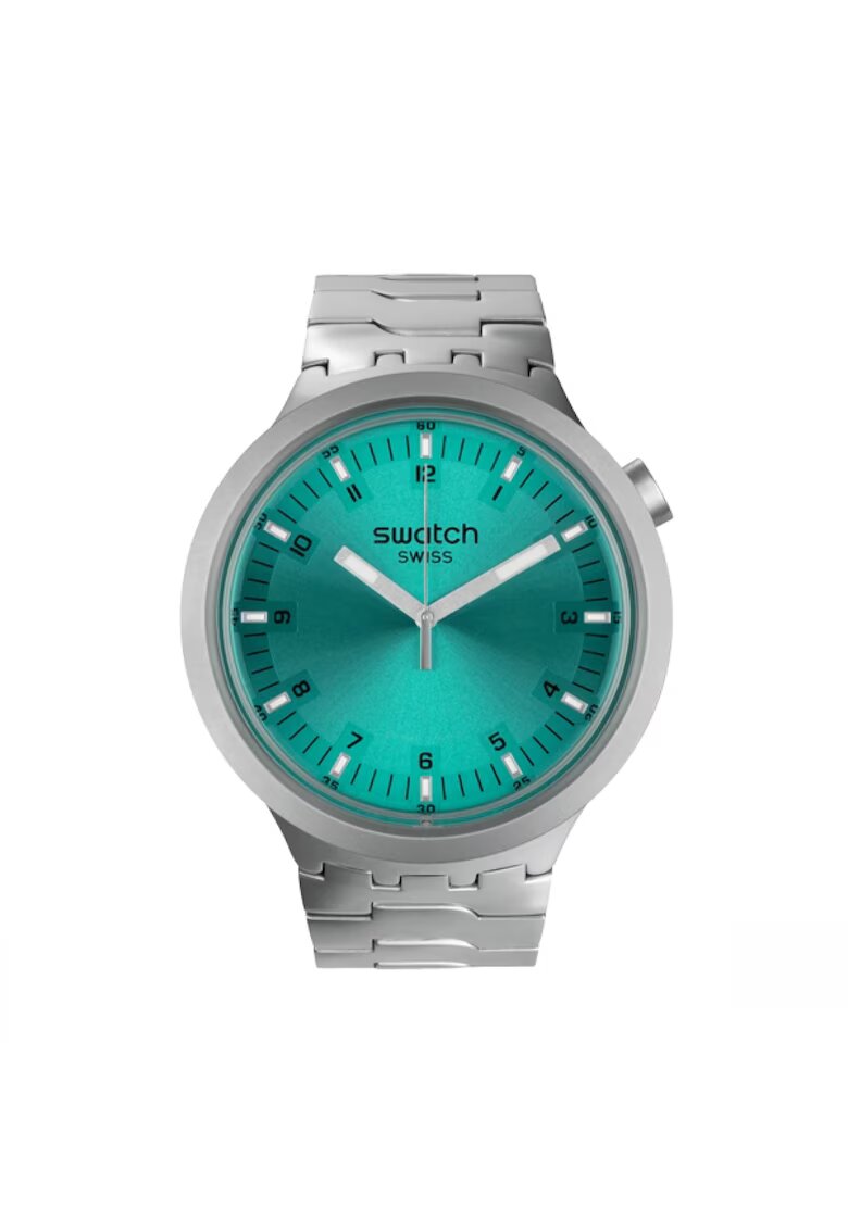 Swatch Часовник Big Bold SB07S100G - кварцов - инокс