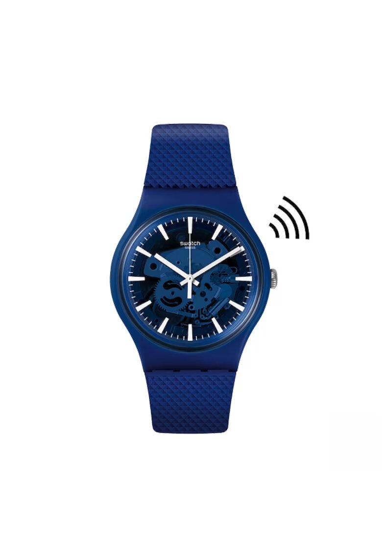 Swatch Часовник Skin SVIN1035300 - кварцов механизъм - пластмасова рамка