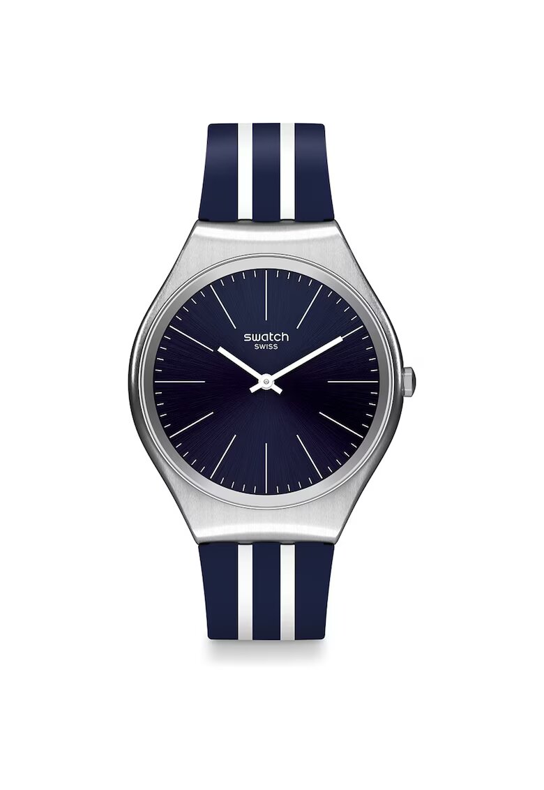 Swatch Часовник за жени - Skin SYXS106 - кварцов - инокс