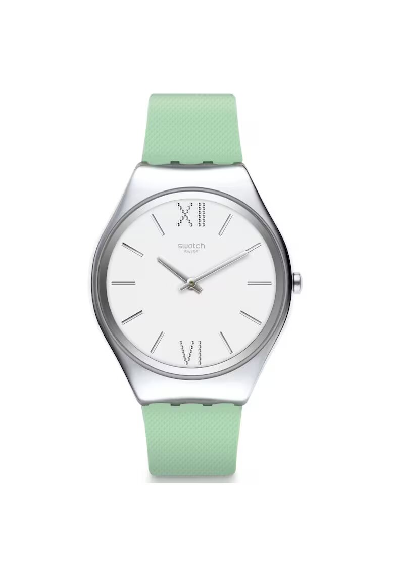 Swatch Часовник за жени - Skin SYXS125 - кварцов - инокс
