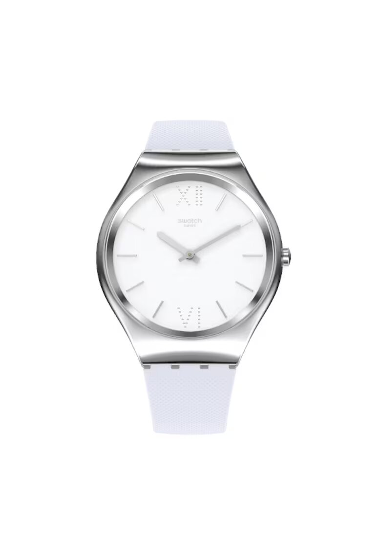 Swatch Часовник за жени - Skin SYXS125C - кварцов механизъм - инокс - 30x30mm