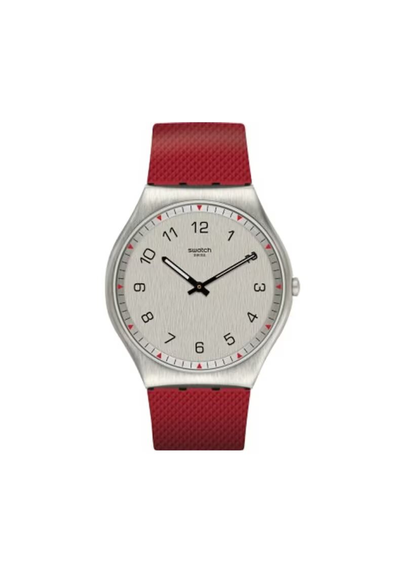 Swatch Мъжки часовник - Skin SS07S105 - кварцов - инокс