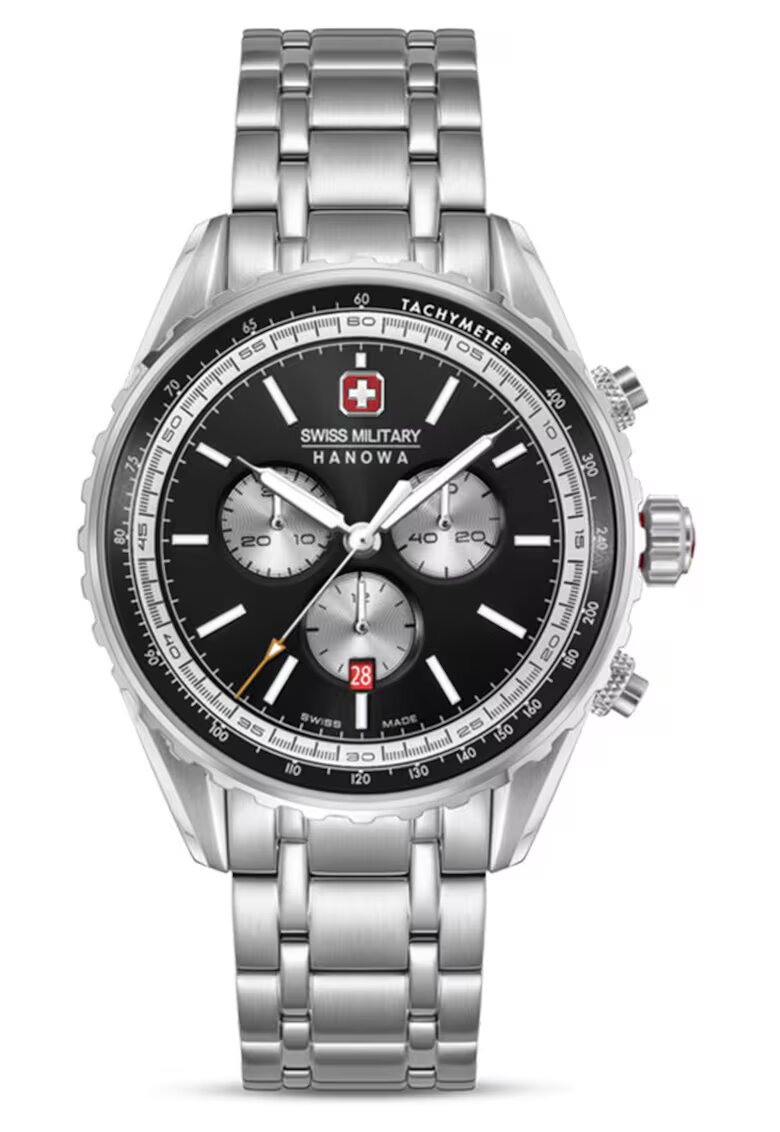 Swiss Military HANOWA Мъжки часовник - Сребрист/Черен