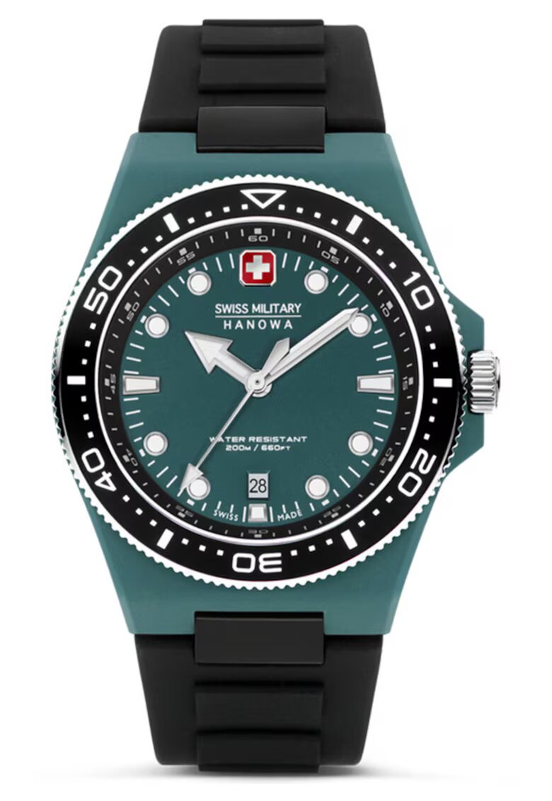 Swiss Military HANOWA Мъжки часовник Swiss Military SMWGN0001185 - Кварцов - 45мм - 20ATM